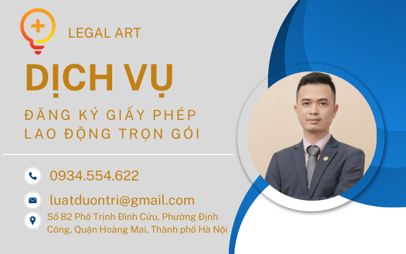 Dịch vụ đăng ký xin giấy phép lao động trọn gói
