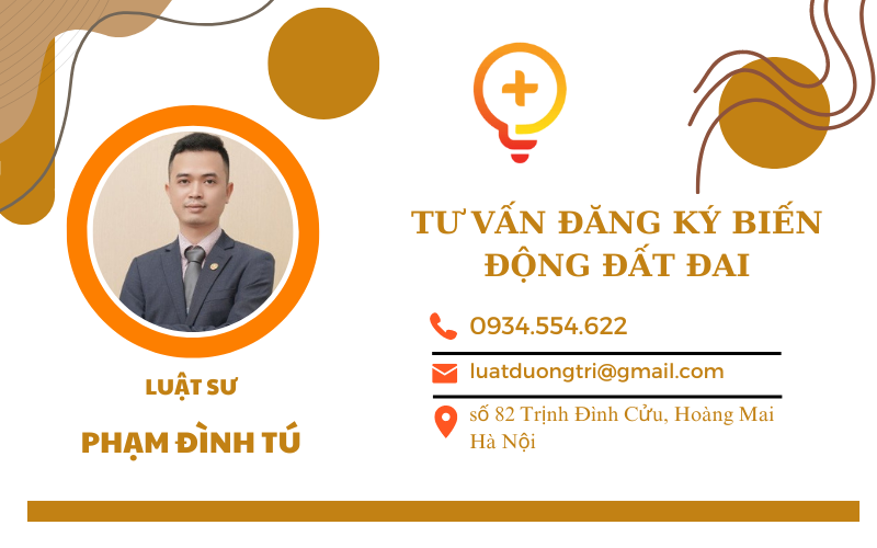 dịch vụ tư vấn đăng ký biến động đất đai