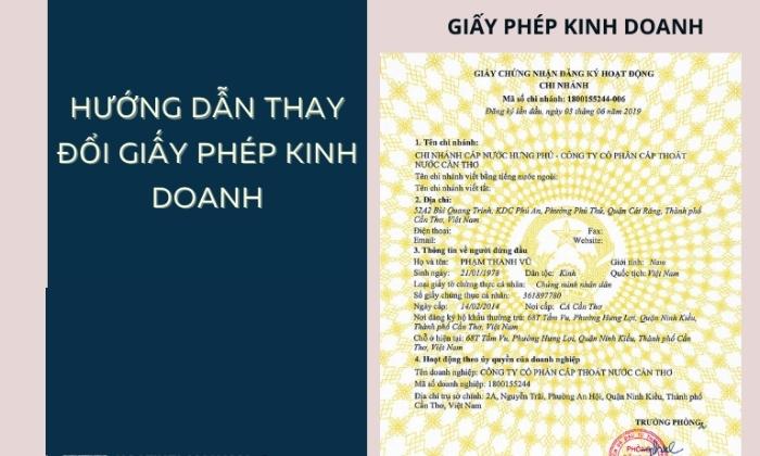 Có 7 trường hợp cần làm thủ tục đăng ký thay đổi giấy phép kinh doanh