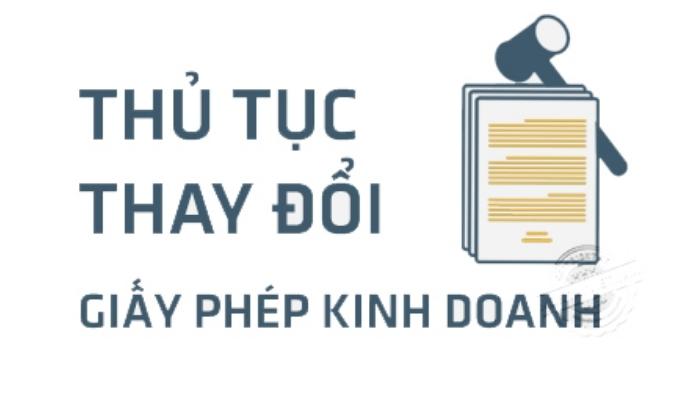 Thời gian thay đổi giấy phép kinh doanh không quá lâu