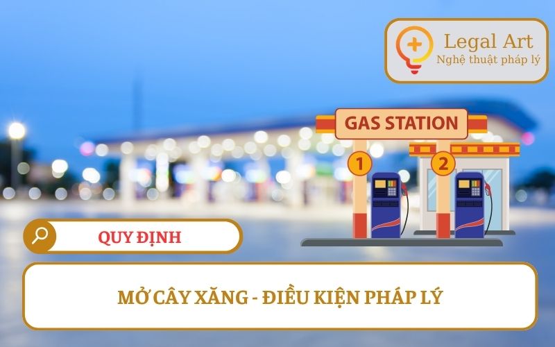 mở cây xăng